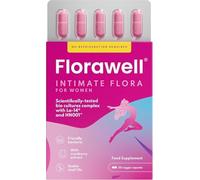 Florawell® Intimate Flora for Women - Vaginal Live Cultures - Highly Researched Bio Cultures Complex for Women’s Intimate Flora - with Cranberry Extract - 30 Oral Capsules