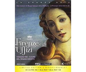 Florence and the Uffizi Gallery 3D/4K ( Firenze e gli Uffizi 3D/4K ) (3D & 2D) (Blu-Ray)