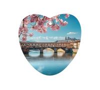 Florence Bridge in Spring Funny Car Air Fresheners Long Lasting Scent Automotive Hanging Scented Cards Tablets