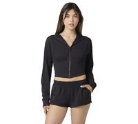 florence by mills Women's Fbm Playbook Collection Sporty Terry Corset Hoodie Hooded Sweatshirt