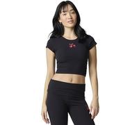 Florence by Mills Women's Rib Cherry Short Sleeve Tee Rib Cherry Short Sleeve Tee (Pack of 1)