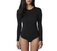 florence by mills Women's Softie Cotton Bodysuit, Black, XL