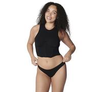 florence by mills Women's Softie Cotton Cheeky Underwear, Black, M