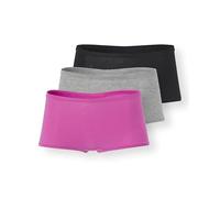 florence by mills Women's Softie Cotton Shortie Underwear Boy Short Panties (Pack of 3)