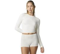 Florence by Mills Women's Softie Seamless Long Sleeve Top, Jet Stream, S