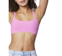 Florence by Mills Women's Sunburst Ribbed Bralette, Opera Mauve, XL