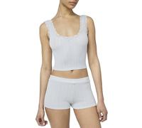florence by mills Women's Villa Collection Pointelle Tank, Delicate Blue, XL