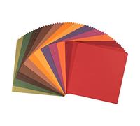 Florence Cardstock Smooth Multicoloured - Coloured Card Making Supplies 12 x 12 inch - Autumn - 12 x 5 Sheets - Coloured Paper for Scrapbooking, Card Making and Other Paper Crafts - 216 GSM