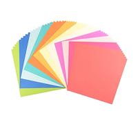 Florence Cardstock Smooth Multicoloured - Coloured Card Making Supplies 12 x 12 inch - Summer - 17 x 5 Sheets - Coloured Paper for Scrapbooking, Card Making and Other Paper Crafts - 216 GSM