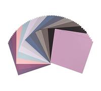 Florence Cardstock Smooth Multicoloured - Coloured Card Making Supplies 12 x 12 inch - Winter - 18 x 5 Sheets - Coloured Paper for Scrapbooking, Card Making and Other Paper Crafts - 216 GSM