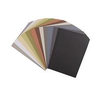 Florence Cardstock Smooth Multicoloured - Coloured Card Making Supplies A4 - Earth Tones - 22 x 5 Sheets - Coloured Paper for Scrapbooking, Card Making and Other Paper Crafts - 216 GSM