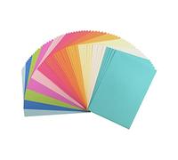 Florence Cardstock Smooth Multicoloured - Coloured Card Making Supplies A4 - Summer - 12 x 5 Sheets - Coloured Paper for Scrapbooking, Card Making and Other Paper Crafts - 216 GSM