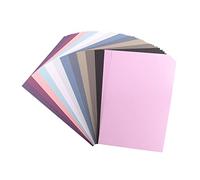 Florence Cardstock Smooth Multicoloured - Coloured Card Making Supplies A4 - Winter - 12 x 5 Sheets - Coloured Paper for Scrapbooking, Card Making and Other Paper Crafts - 216 GSM