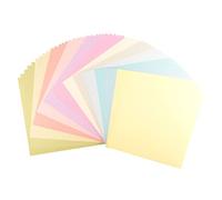 Florence Cardstock Smooth - Coloured Card Making Supplies 12 x 12 inch - Multi - 20 Sheets - Coloured Paper for Scrapbooking, Card Making, Die Cutting and Paper Crafts - 216 GSM - Pastel