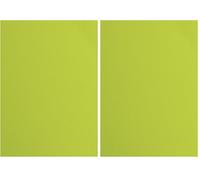 Florence Cardstock Textured - Coloured Card Making Supplies A4 - Green - 10 Sheets - Coloured Paper for Scrapbooking, Card Making, Die Cutting and Paper Crafts - 216 GSM - Lime (Pack of 2)