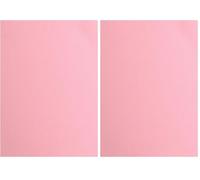 Florence Cardstock Textured - Coloured Card Making Supplies A4 - Pink - 10 Sheets - Coloured Paper for Scrapbooking, Card Making, Die Cutting and Paper Crafts - 216 GSM - Rose (Pack of 2)