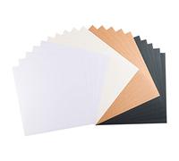 Florence Cardstock Textured Multicoloured - Coloured Card Making Supplies 12x12 inch - Multicoloured and Dotted - 20 Sheets - Coloured Paper for Scrapbooking, Card Making, Paper Crafts - 210gsm