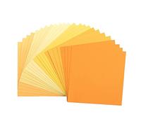 Florence Cardstock Textured Multicoloured - Coloured Card Making Supplies 6 x 6 inch - Yellow - 24 Sheets - Coloured Paper for Scrapbooking, Card Making and Other Paper Crafts - 216 gsm