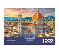 Florence Cathedral 1000 Pieces Premium Jigsaw Building for Adults Cool Collage Effect, Fun Details, Educational, Challenging 70x50cm/1000pcs