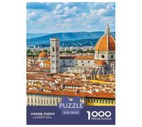 Florence Cathedral 1000 Pieces Premium Jigsaw Building for Adults Gifts Quirky, Abstract Design, Fun Details, Educational, Challenging 70x50cm/1000pcs