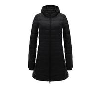 Florence Extra Long Padded Winter Jacket - Lightweight, Water Resistant, Zipped Pockets, Easy to Packaway - Perfect for Cold & Wet Weather Sale Clearance UK Size S-4XL