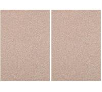 Florence Glitter Cardstock - A4 Champagne Colored Craft Paper - 5 Sheets for Scrapbooking and Card Making - 250 GSM, Beige (Pack of 2)