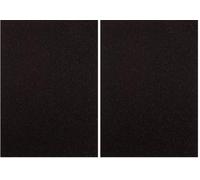 Florence Glitter Cardstock - Black - 5 Sheets of A4 Craft Paper - 250 GSM (Pack of 2)