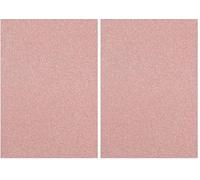 Florence Glitter Cardstock - Coloured A4 Pink - 5 Sheets Craft Paper - Scrapbook Paper for Card Making - 250 GSM (Pack of 2)