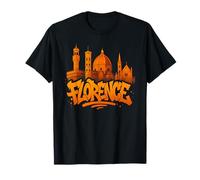 Florence Graffiti Italy Street Art Design T-Shirt