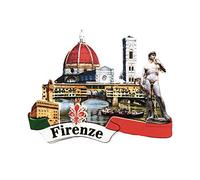 Florence Italy 3D Refrigerator Magnet Tourist Travel Souvenirs Handmade Resin Craft Magnetic Stickers Home Kitchen Decoration Firenze Fridge Magnet Collection Gift