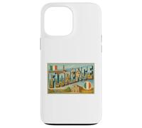Florence Italy 50s Vintage Retro Travel Poster Art Graphic Case for iPhone 13 Pro Max