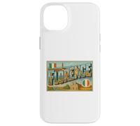 Florence Italy 50s Vintage Retro Travel Poster Art Graphic Case for iPhone 14 Plus