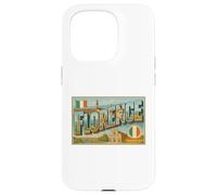 Florence Italy 50s Vintage Retro Travel Poster Art Graphic Case for iPhone 15 Pro