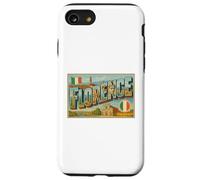 Florence Italy 50s Vintage Retro Travel Poster Art Graphic Case for iPhone SE (2020) / 7/8