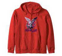 FLORENCE ITALY Angel Gothic Medieval Renaissance Bernini Zip Hoodie