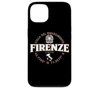 Florence Italy Coordinates Label 2C Case for iPhone 13