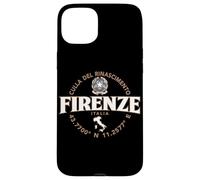 Florence Italy Coordinates Label 2C Case for iPhone 15 Plus