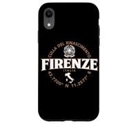 Florence Italy Coordinates Label 2C Case for iPhone XR