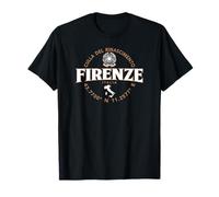 Florence Italy Coordinates Label 2C T-Shirt