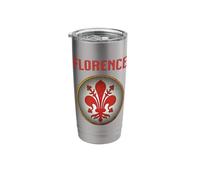 Florence Italy Medieval Florentine Heraldry Stainless Steel Insulated Tumbler