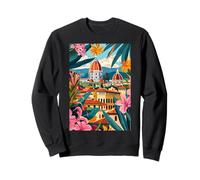 Florence Italy Minimalist Art Sweatshirt