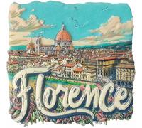 Florence Italy Refrigerator Magnet Tourist Souvenir Fridge 3D Decoration Craft