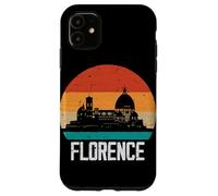 Florence Italy Retro Vintage Sunset Skyline Florence Case for iPhone 11