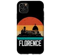Florence Italy Retro Vintage Sunset Skyline Florence Case for iPhone 11 Pro Max