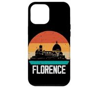 Florence Italy Retro Vintage Sunset Skyline Florence Case for iPhone 12 Pro Max