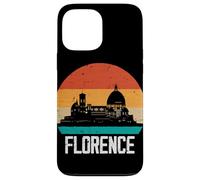 Florence Italy Retro Vintage Sunset Skyline Florence Case for iPhone 13 Pro Max