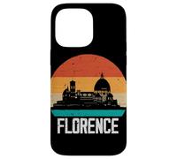Florence Italy Retro Vintage Sunset Skyline Florence Case for iPhone 14 Pro Max