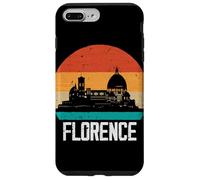 Florence Italy Retro Vintage Sunset Skyline Florence Case for iPhone 7 Plus/8 Plus