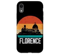 Florence Italy Retro Vintage Sunset Skyline Florence Case for iPhone XR