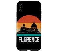 Florence Italy Retro Vintage Sunset Skyline Florence Case for iPhone XS Max